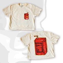 LADIES 1000% ORGANIC JUICEBOX CROP TEE